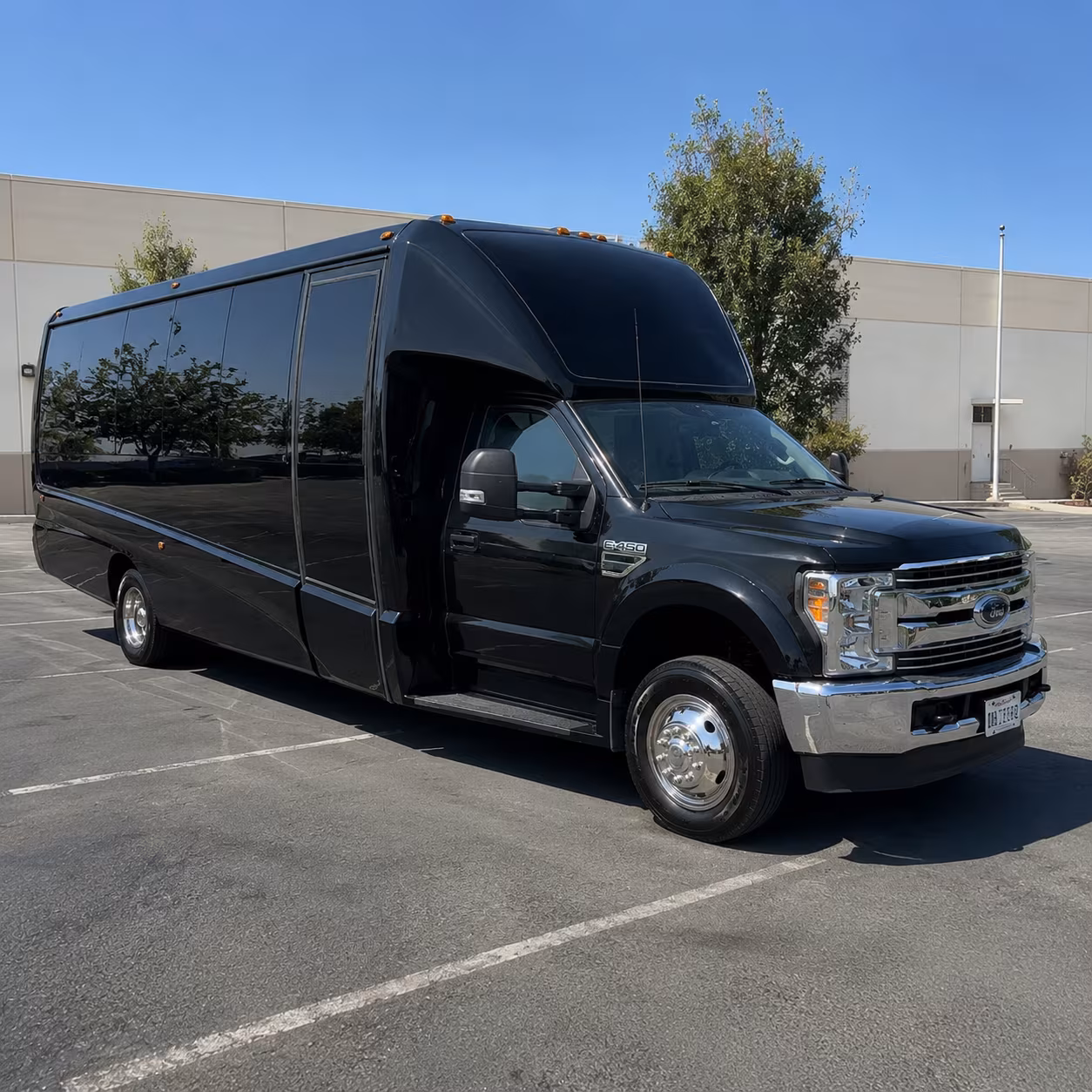 Denton Birthday, Sweet 16, & Quinceañera Transportation party bus interior
