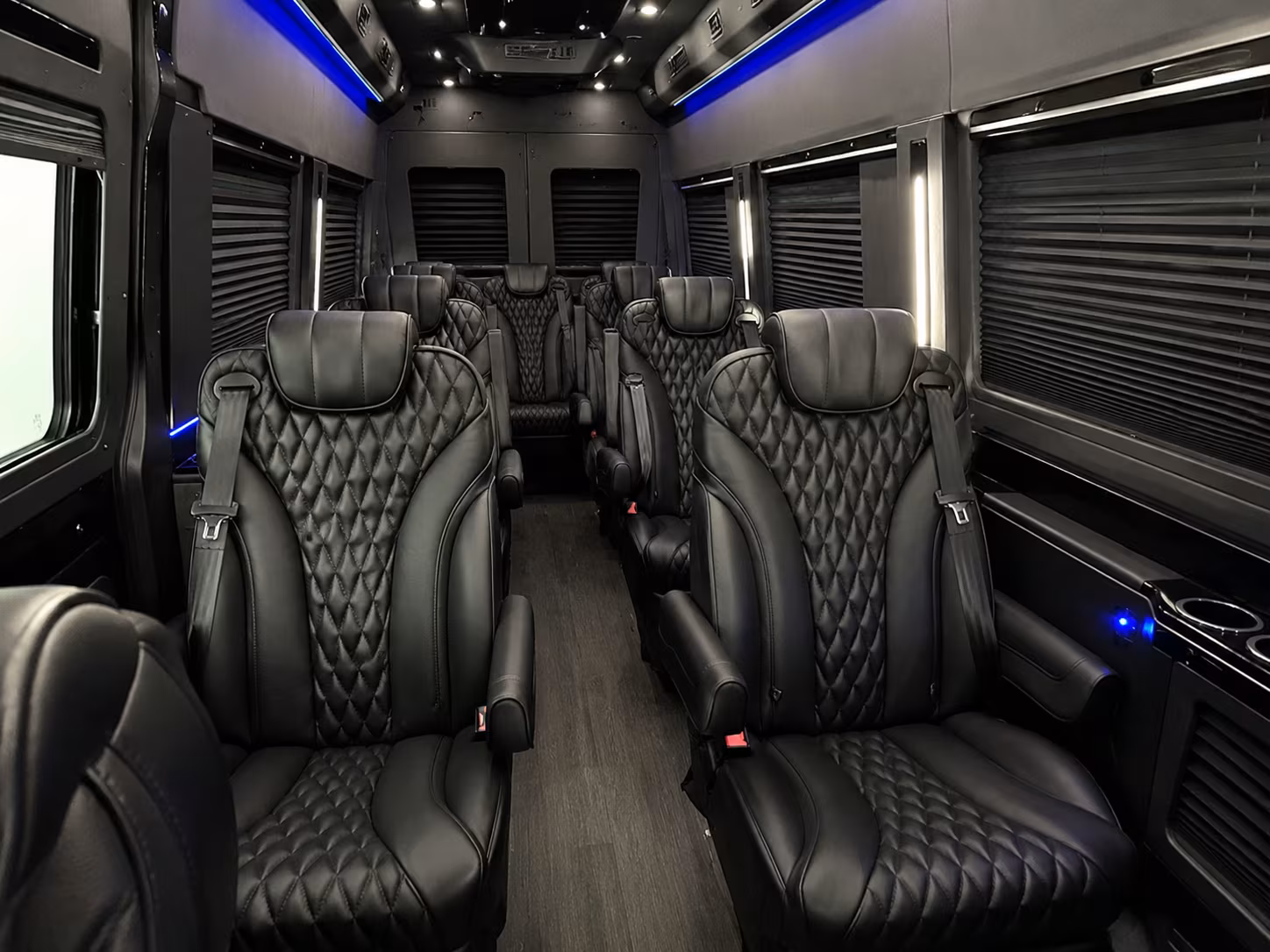 Denton Corporate Transportation party bus exterior