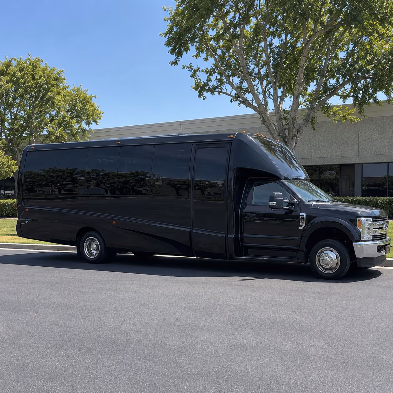 Denton Private Event Transportation onboard seating