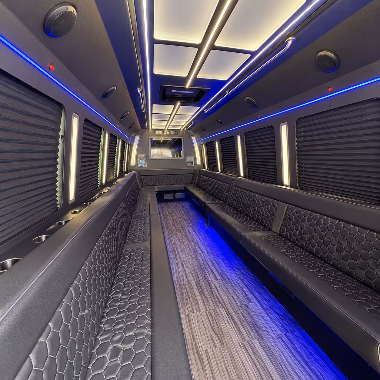 Denton Prom & Homecoming Transportation onboard seating
