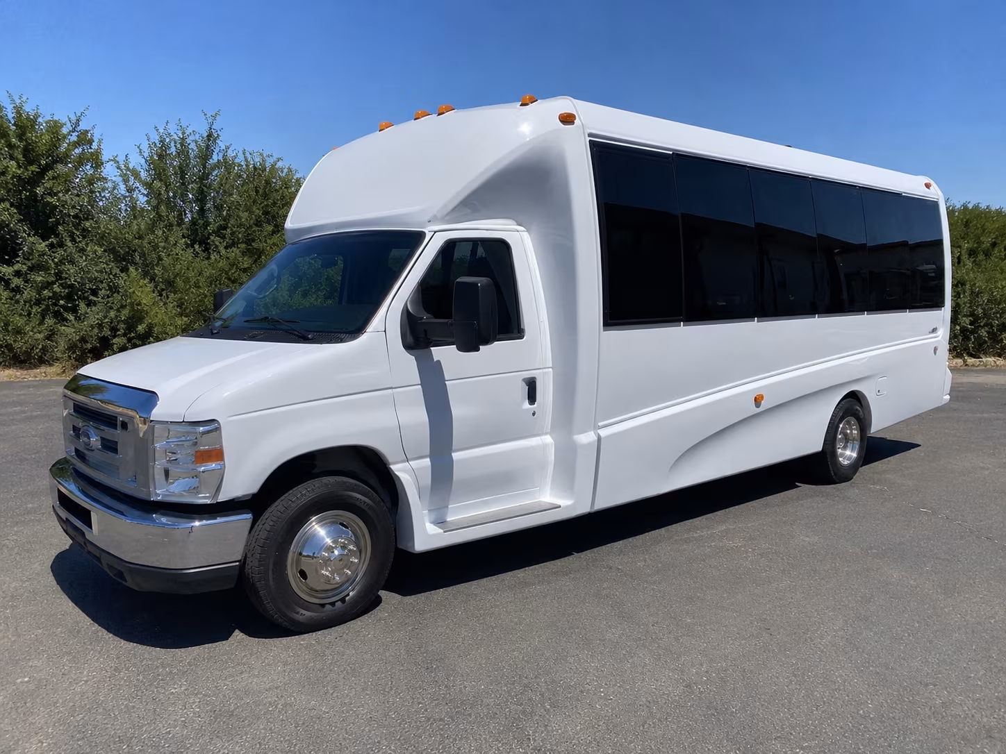 Denton Sporting Event Transportation party bus exterior