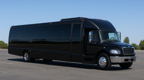 denton employee shuttle minibus rental
